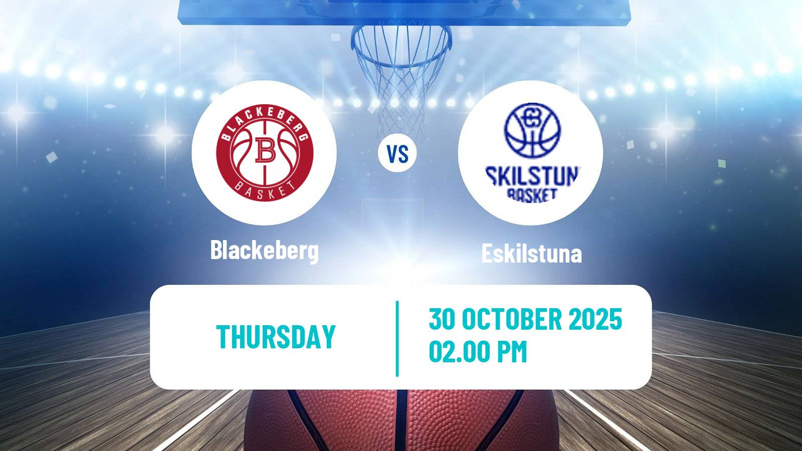 Basketball Swedish Superettan Basketball Blackeberg - Eskilstuna