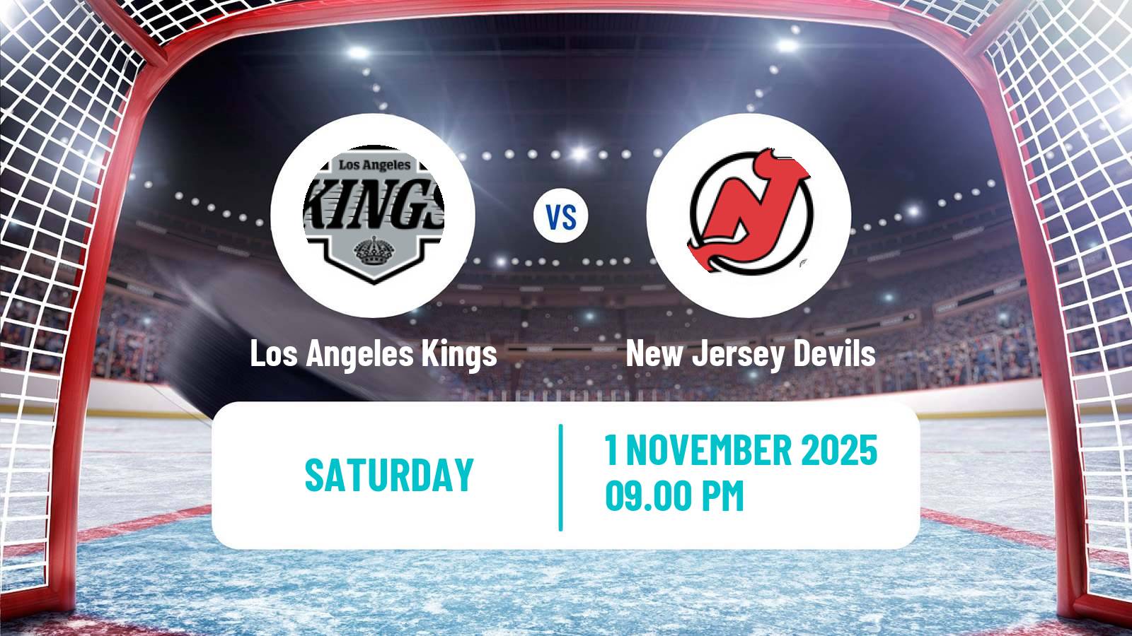 Hockey NHL Los Angeles Kings - New Jersey Devils