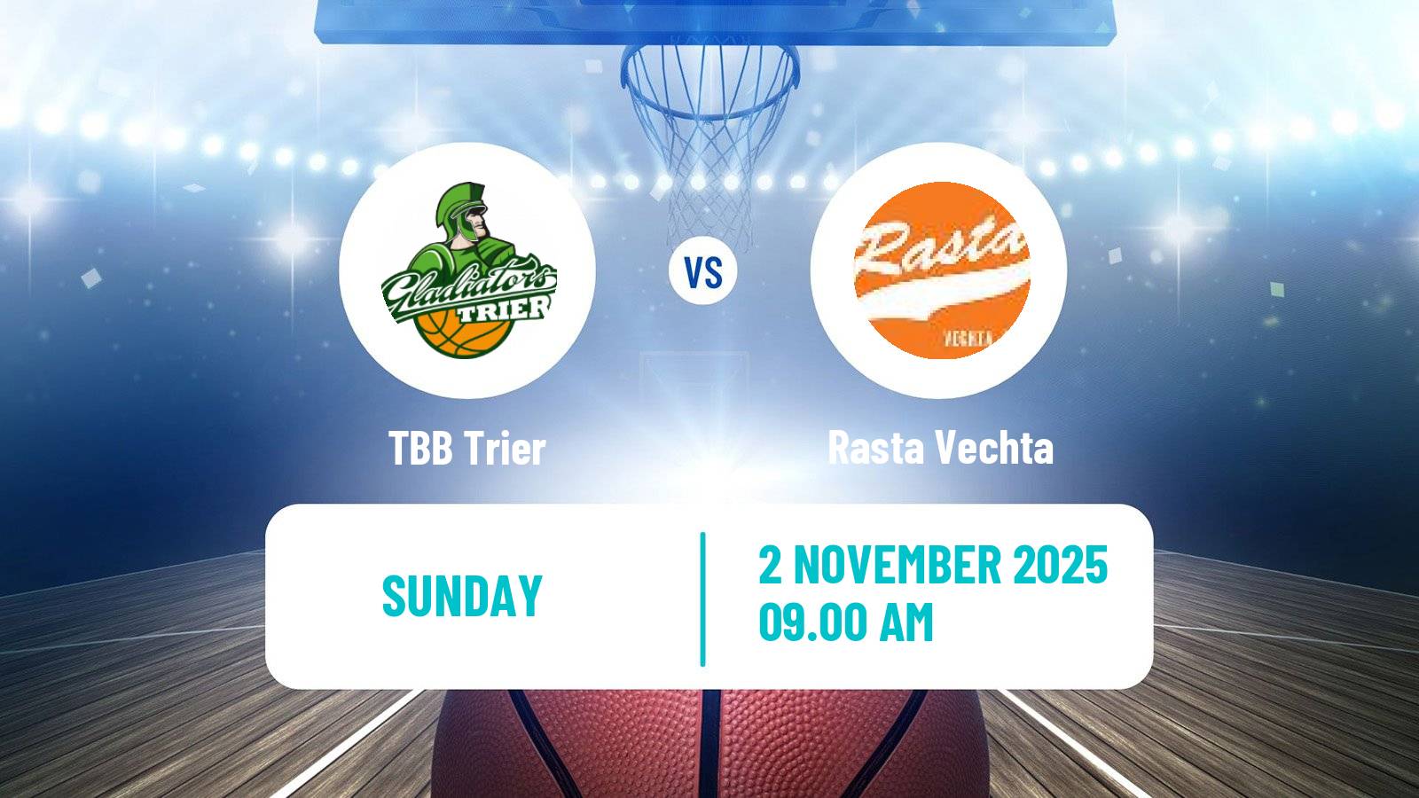 Basketball German BBL Trier - Rasta Vechta