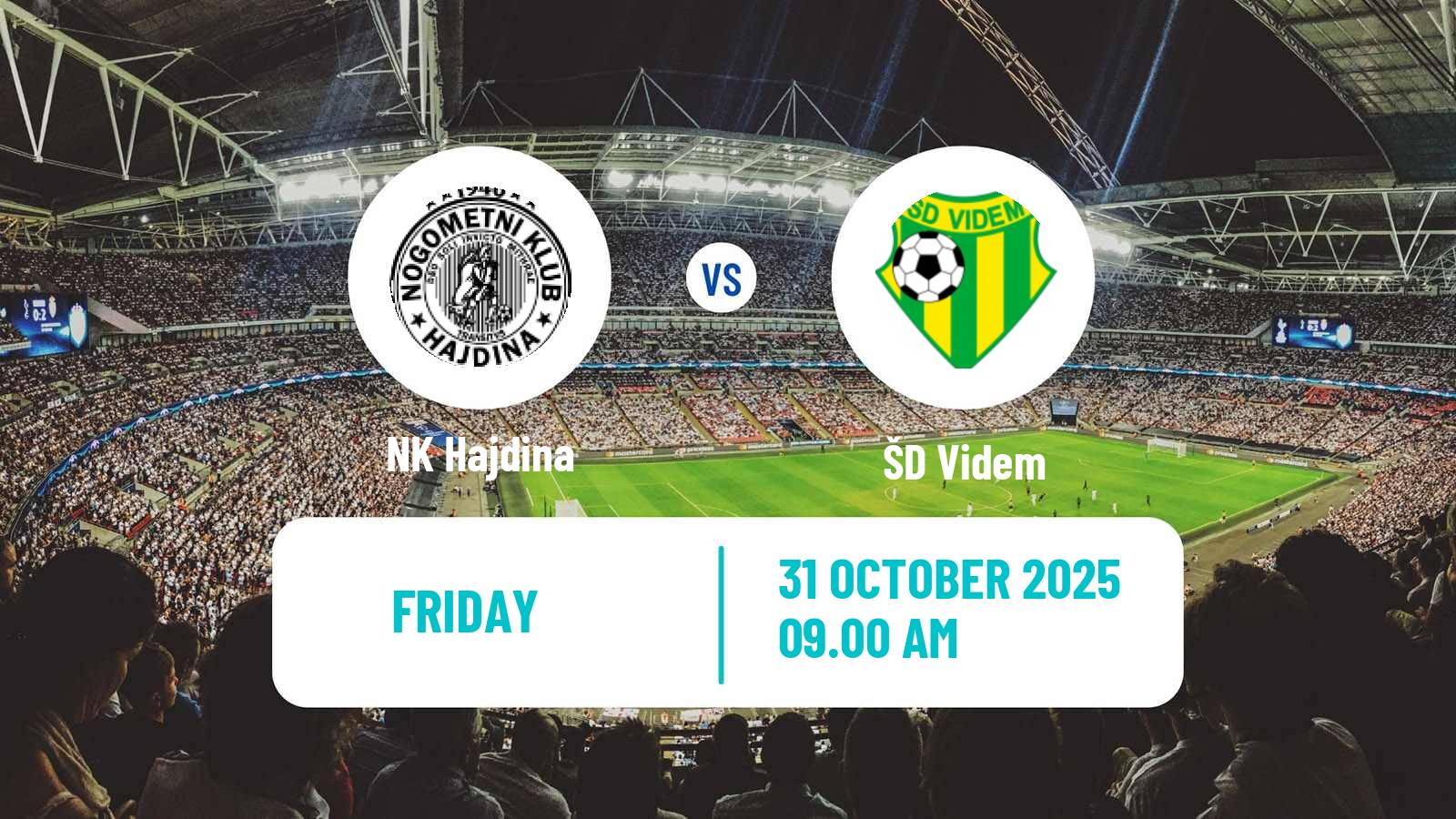 Football Slovenian 3 SNL East Hajdina - Videm