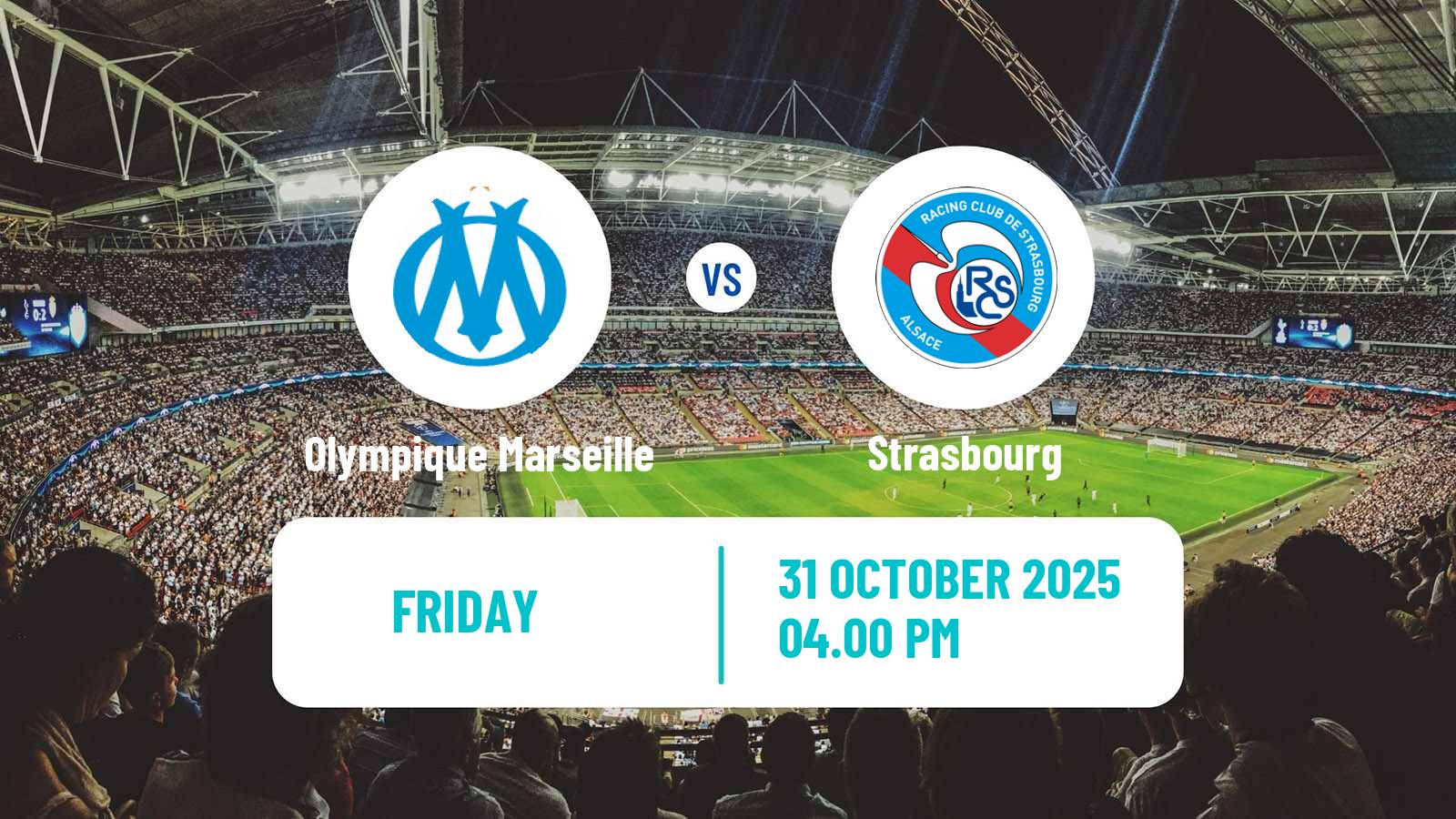 Football French Division 1 Women Olympique Marseille - Strasbourg Football French Division 1 Women Olympique Marseille - Strasbourg