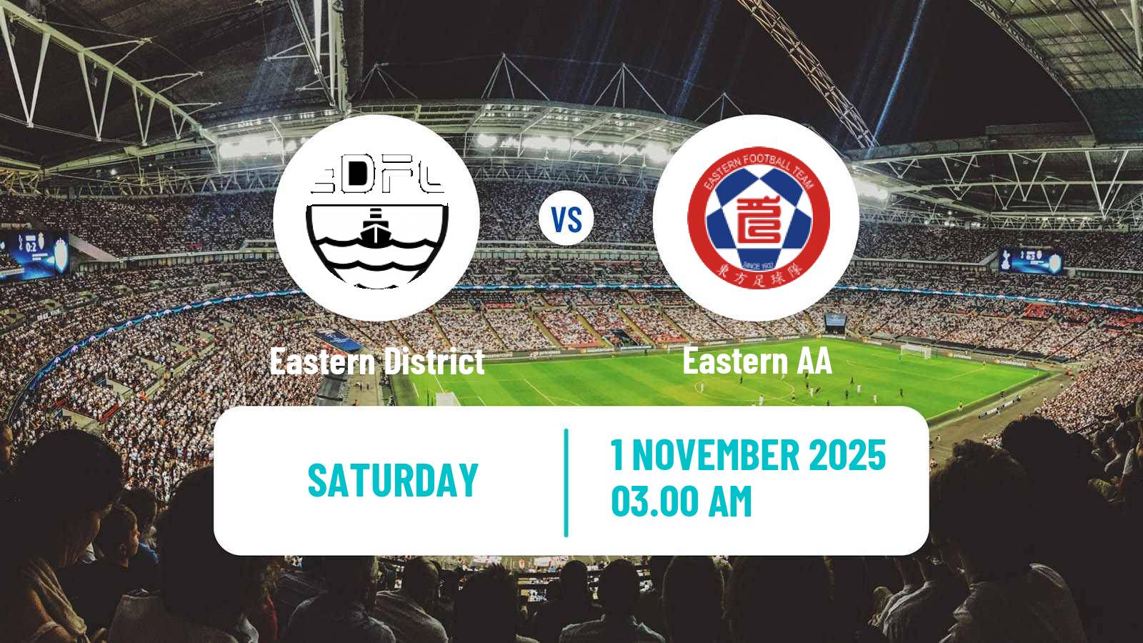 Football Hong Kong Premier League Eastern District - Eastern AA