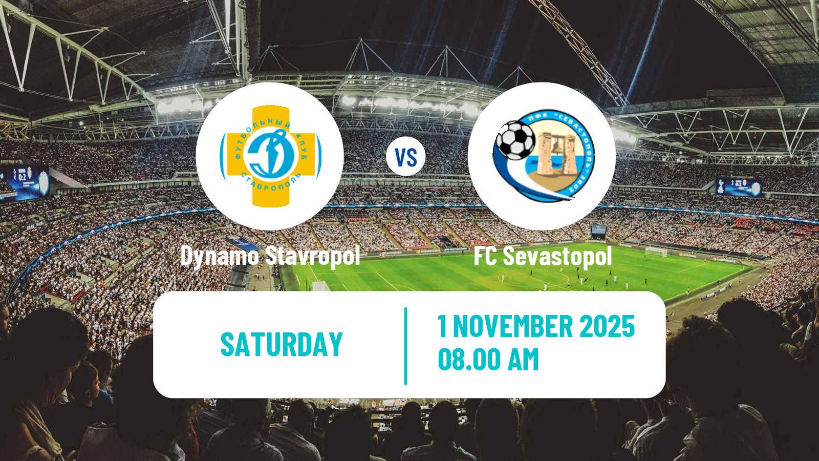Football FNL 2 Division B Group 1 Dynamo Stavropol - FC Sevastopol