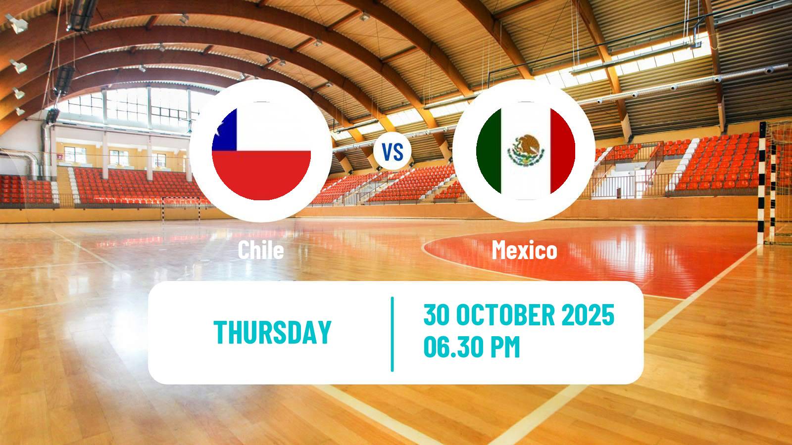 Handball Friendly International Handball Chile - Mexico