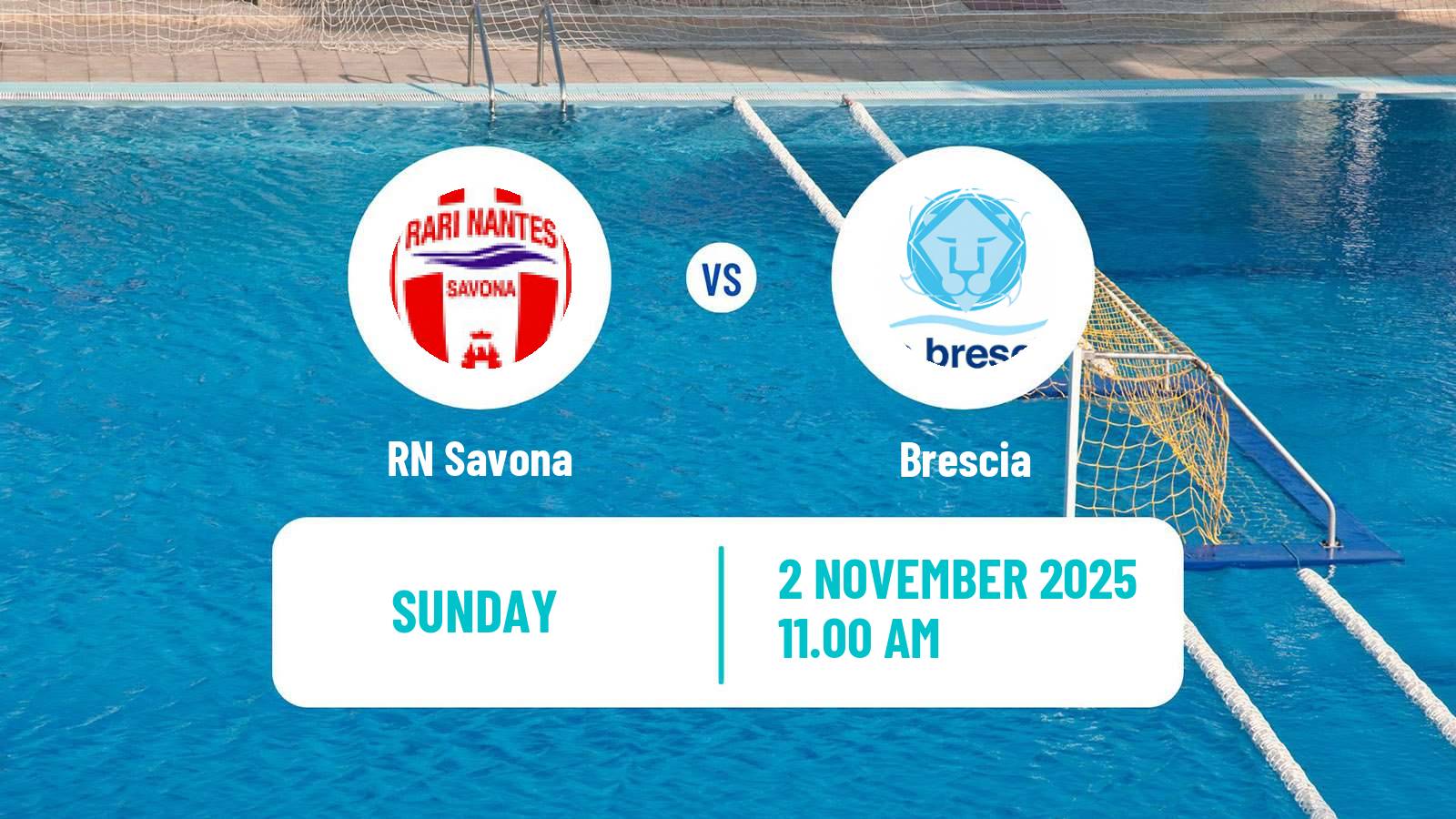 Water polo Italian A1 Water Polo Savona - Brescia