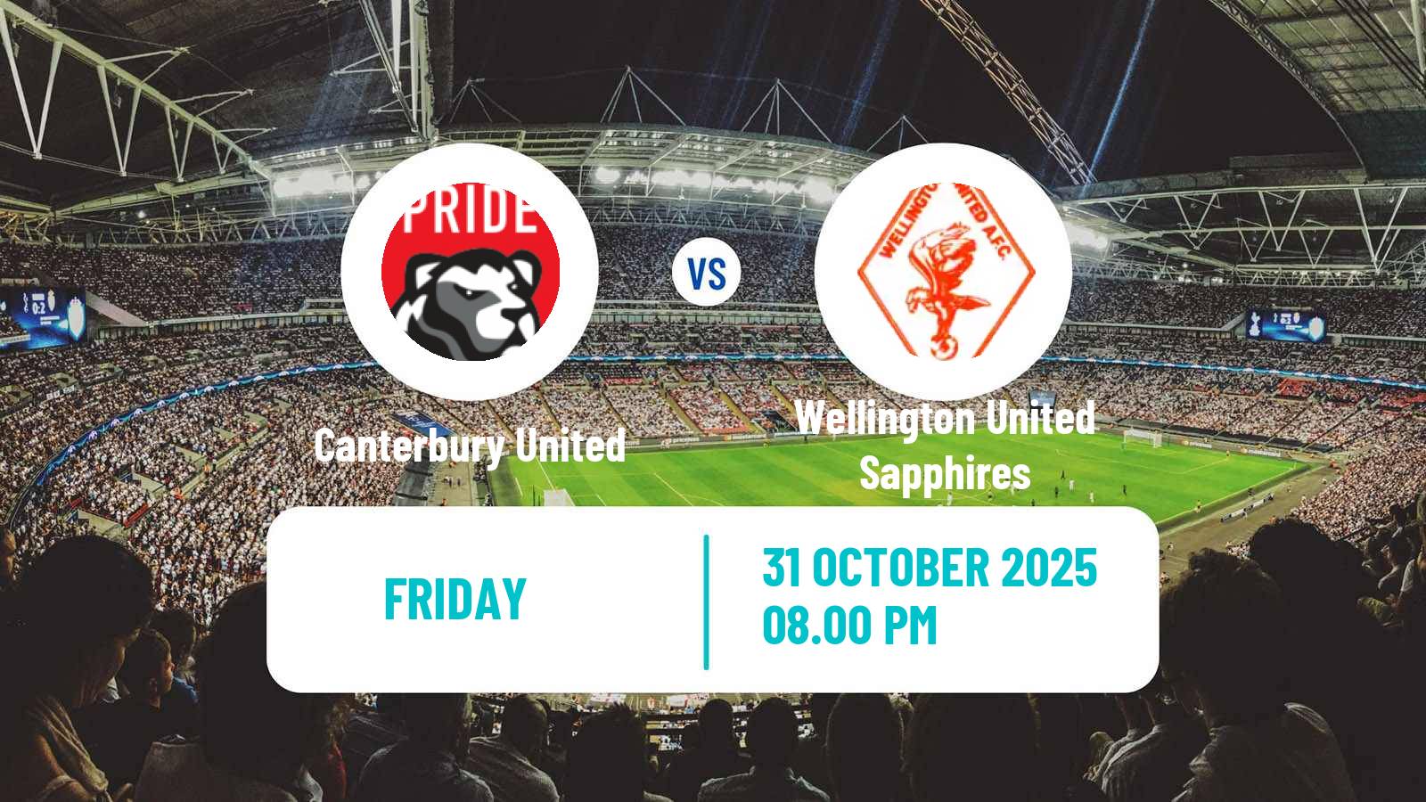Football New Zealand National League Women Canterbury United - Wellington United Sapphires