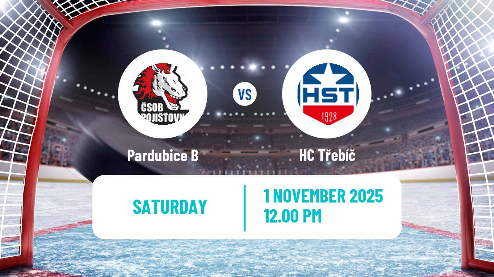 Hockey Czech Chance Liga Pardubice B - Třebíč