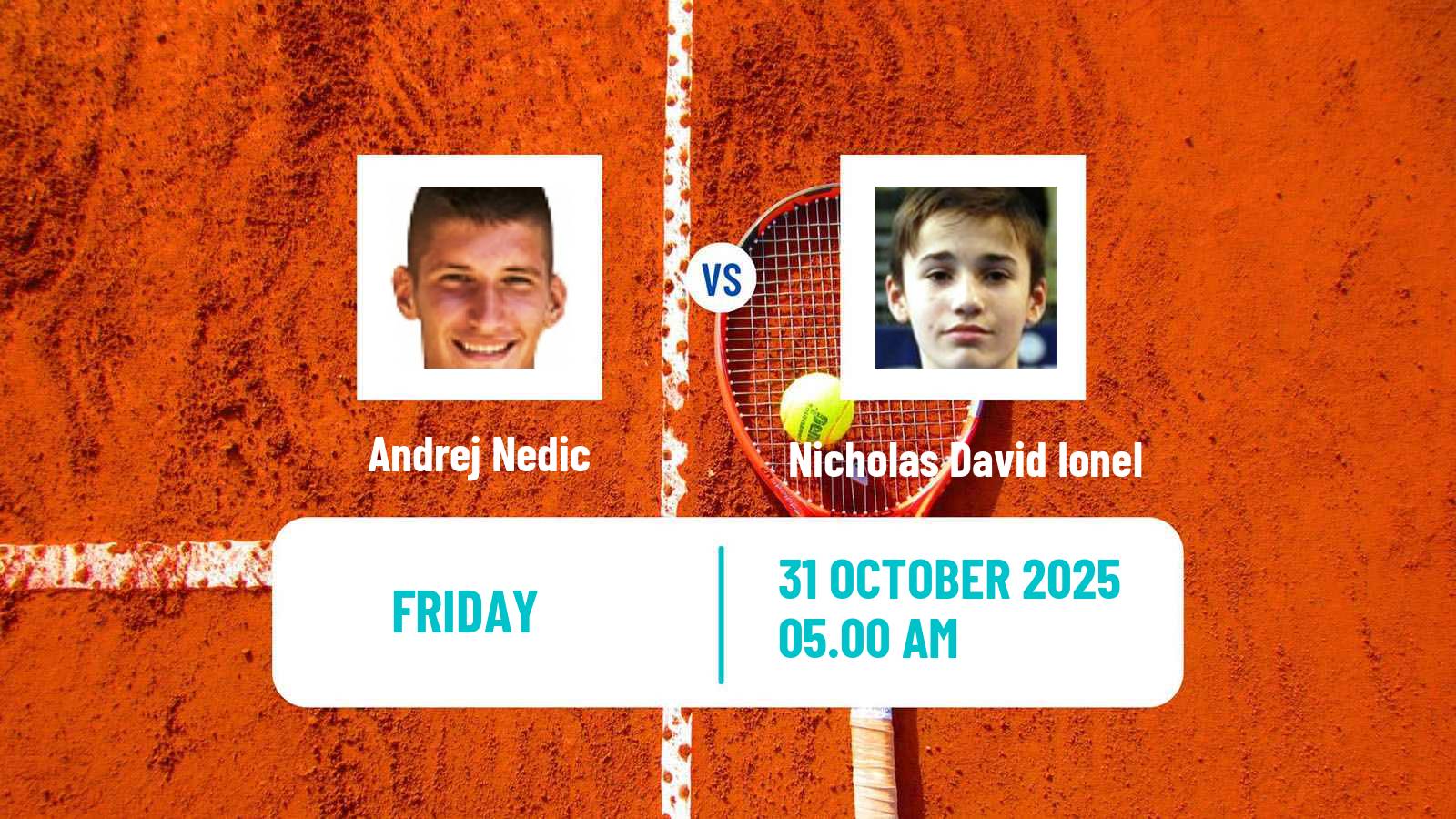 Tennis ITF M15 Bol 2 Men Andrej Nedic - Nicholas David Ionel