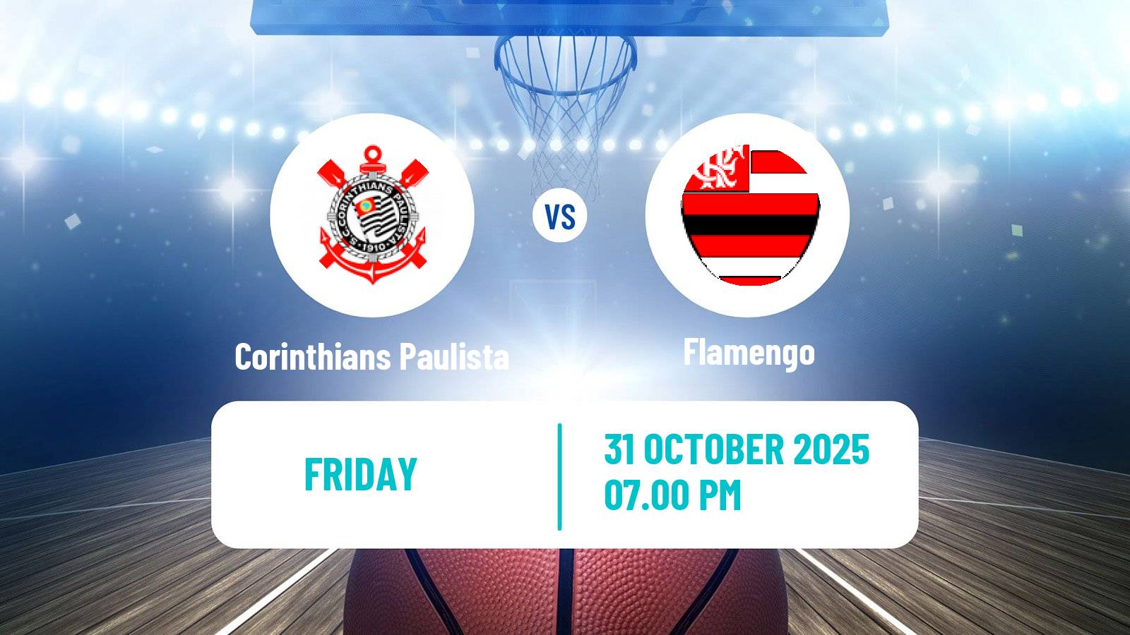 Basketball Brazilian NBB Corinthians Paulista - Flamengo