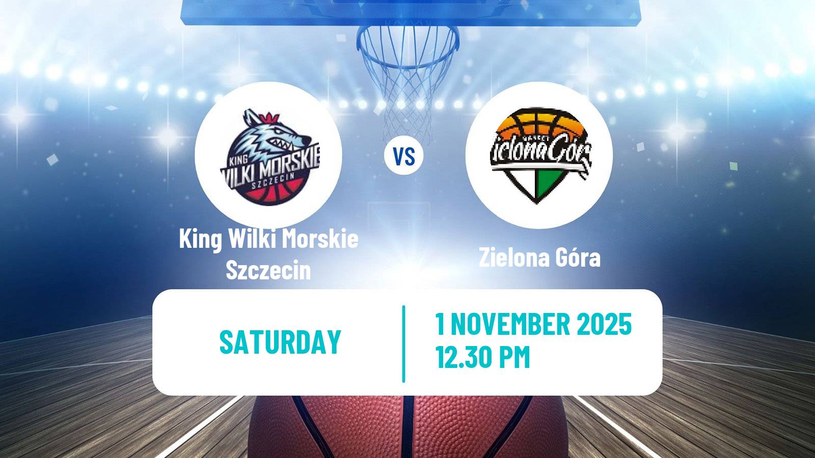 Basketball Polish Basket Liga King Wilki Morskie Szczecin - Zielona Góra