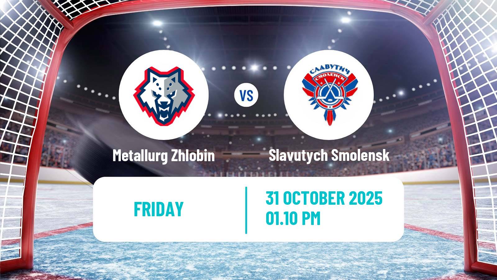 Hockey Belarusian Extraleague Metallurg Zhlobin - Slavutych Smolensk