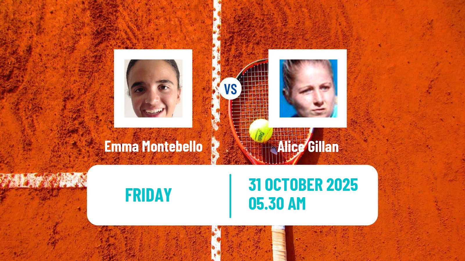 Tennis ITF W15 Malta Women Emma Montebello - Alice Gillan