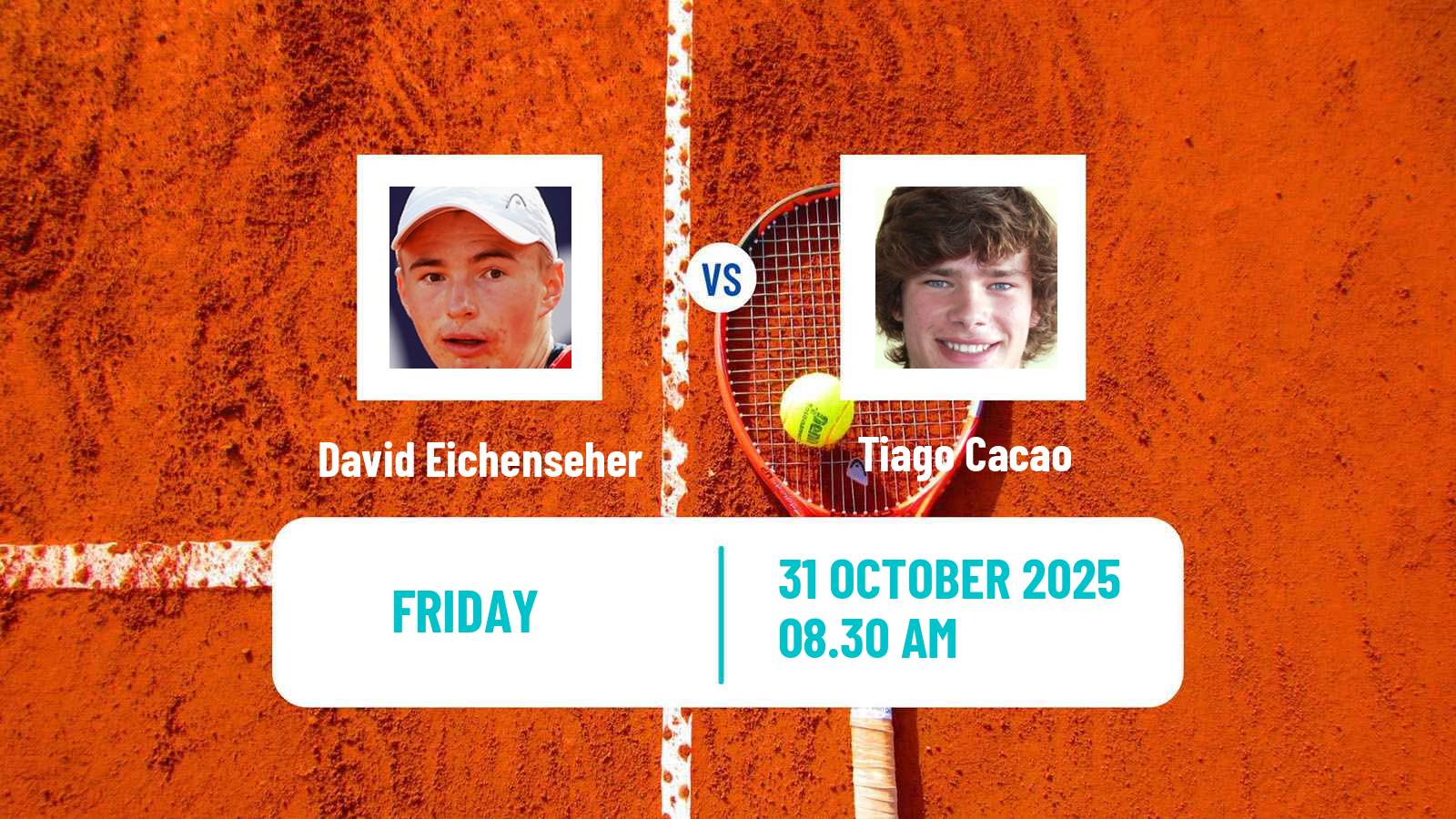 Tennis ITF M25 Sintra 2 Men David Eichenseher - Tiago Cacao