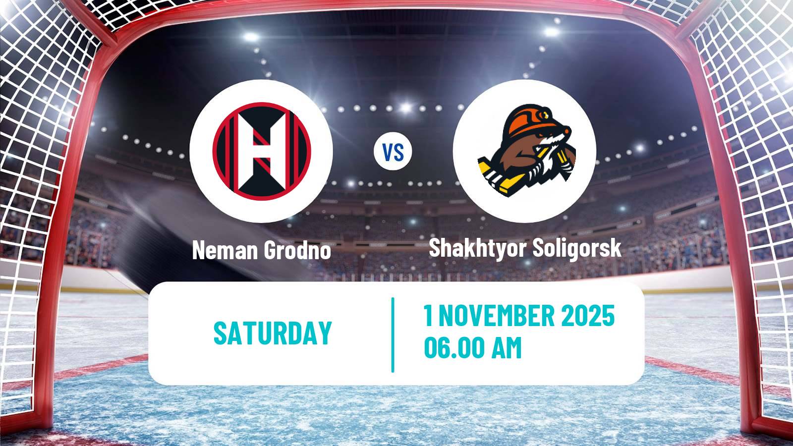 Hockey Belarusian Extraleague Neman Grodno - Shakhtyor Soligorsk