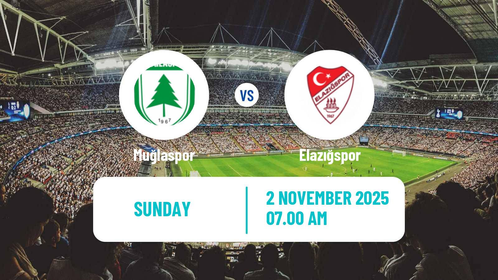 Football Turkish Second League White Group Muğlaspor - Elazığspor