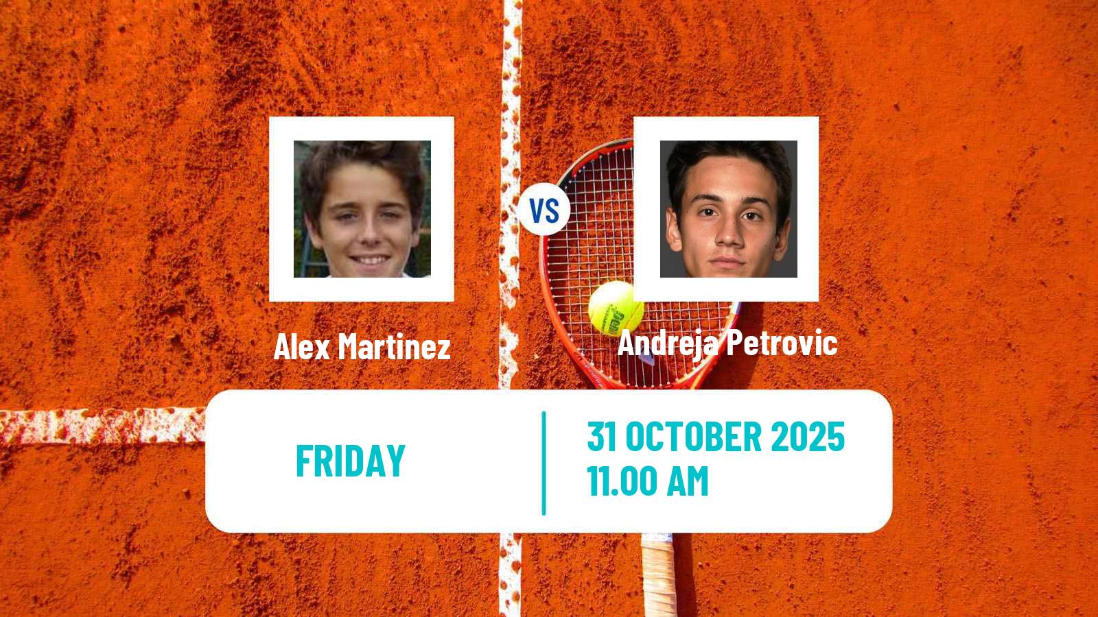 Tennis ITF M25 Harlingen Tx Men Alex Martinez - Andreja Petrovic