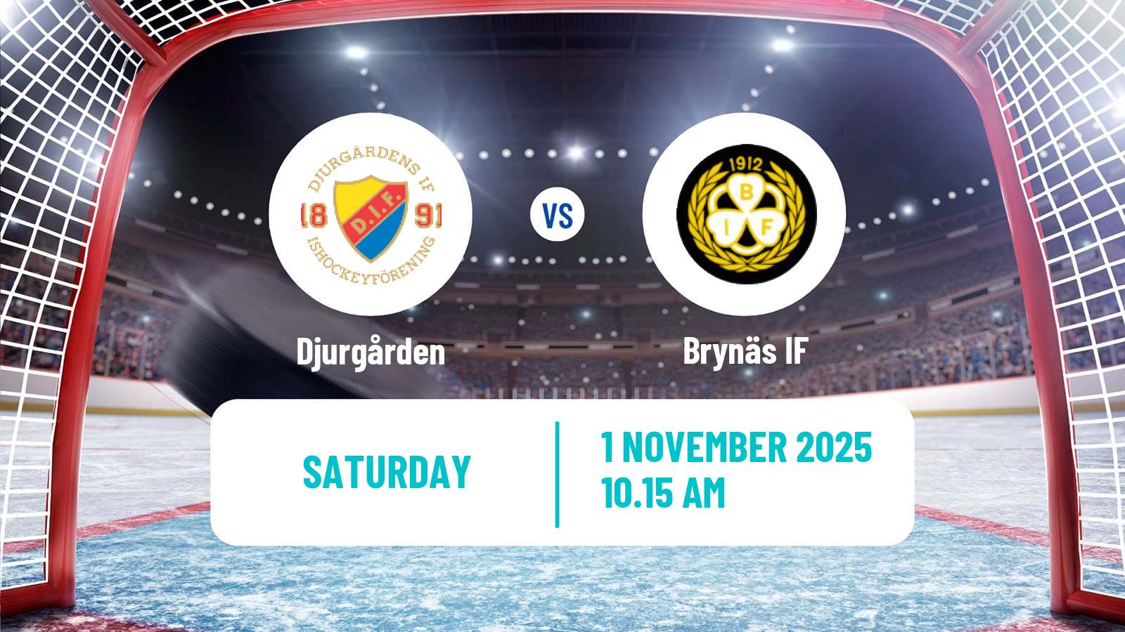 Hockey SHL Djurgården - Brynäs