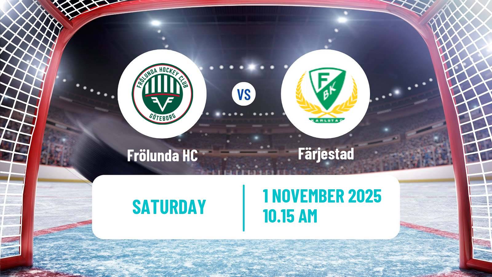 Hockey SHL Frölunda - Färjestad