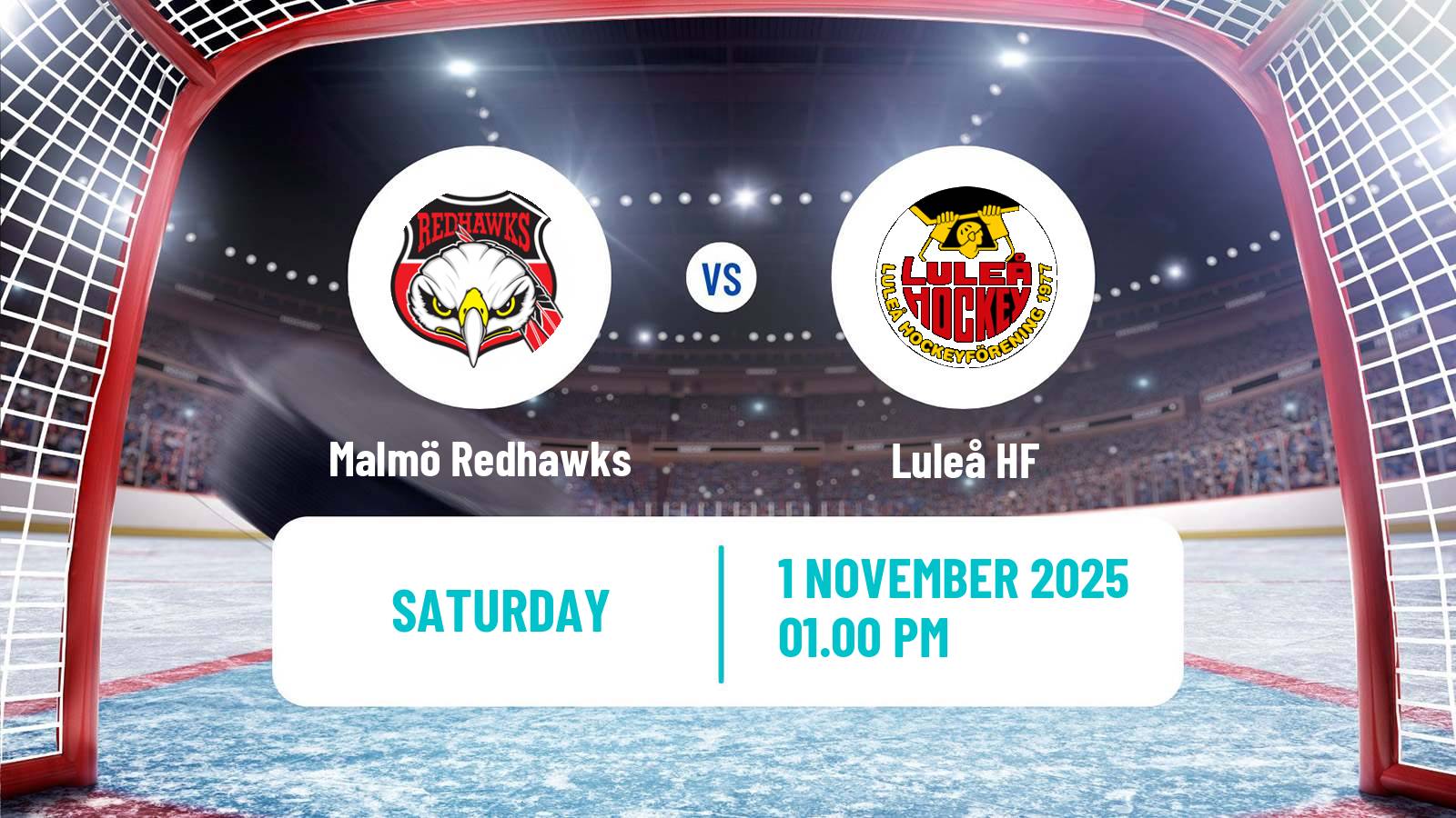 Hockey SHL Malmö Redhawks - Luleå