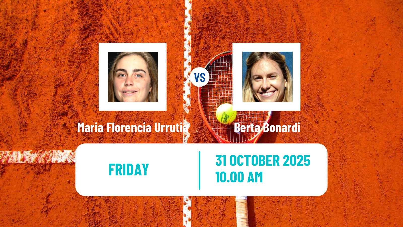 Tennis ITF W35 Neuquen Women Maria Florencia Urrutia - Berta Bonardi
