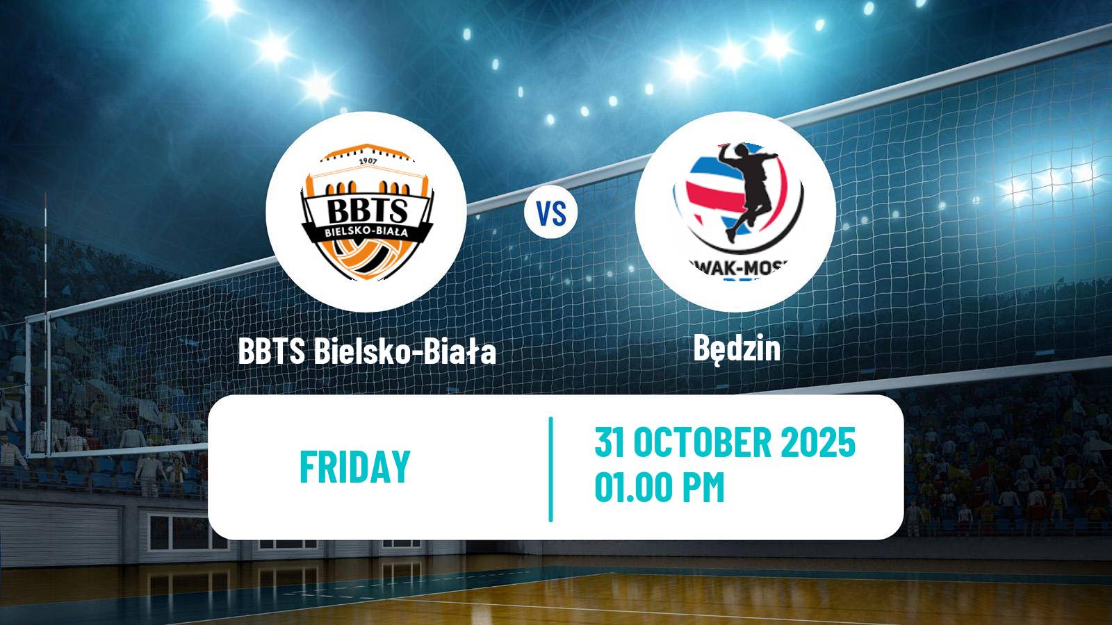 Volleyball Polish I Liga Volleyball BBTS Bielsko-Biała - Będzin