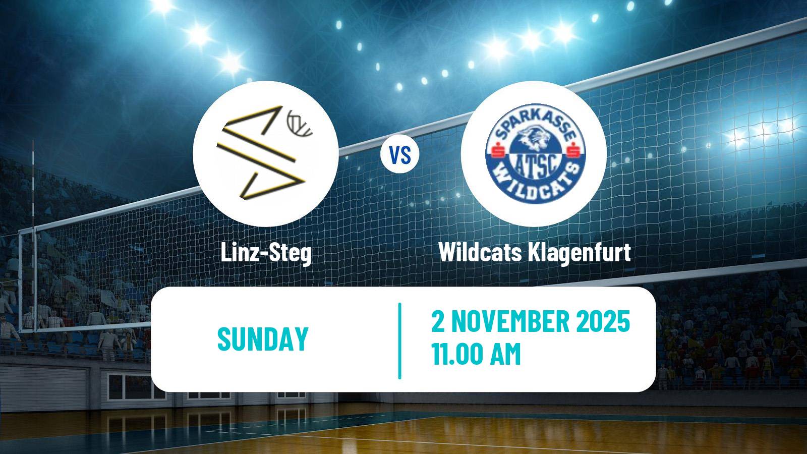 Volleyball Austrian Volley League Women Linz-Steg - Wildcats Klagenfurt