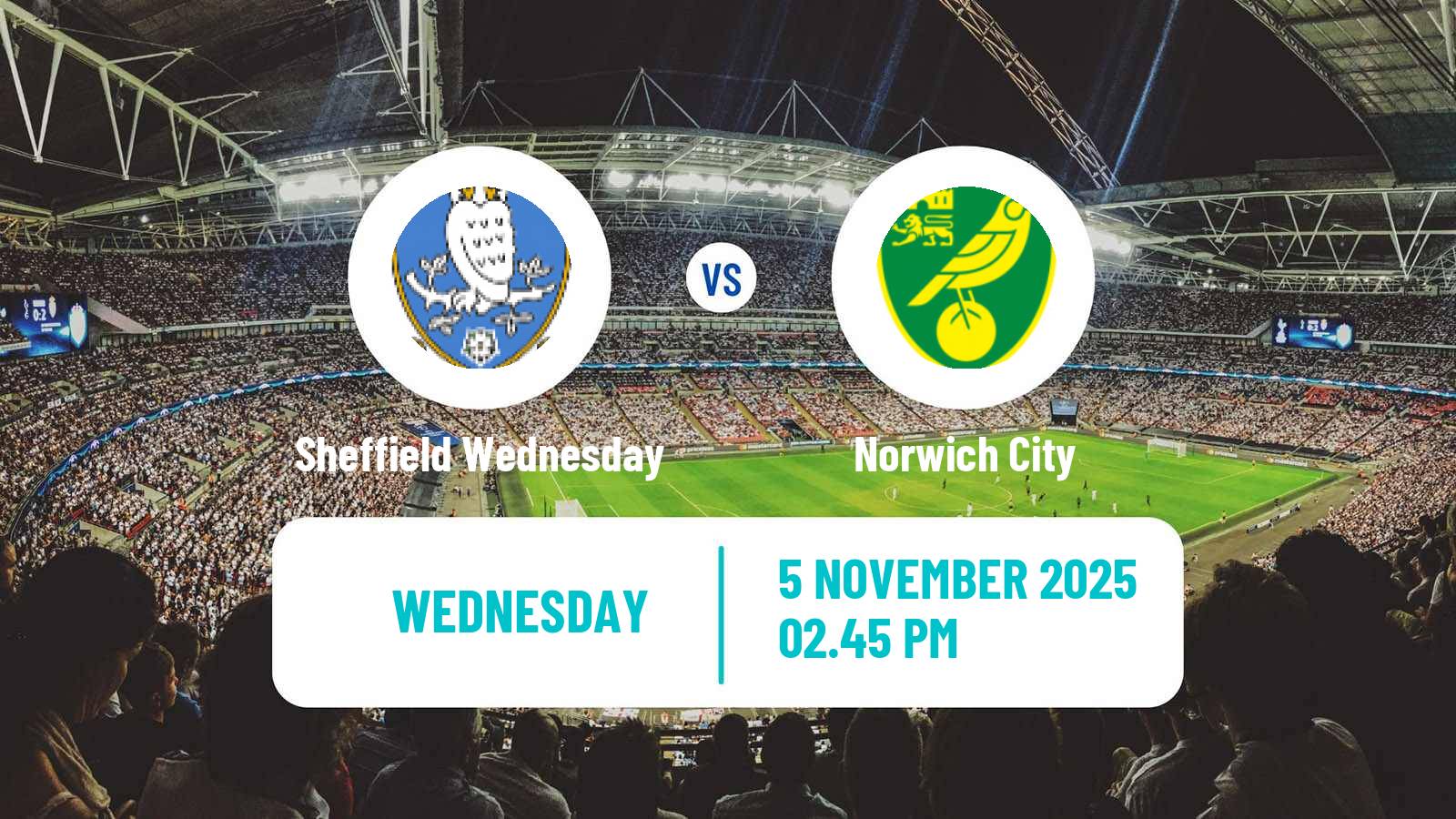 Football English League Championship Sheffield Wednesday - Norwich City
