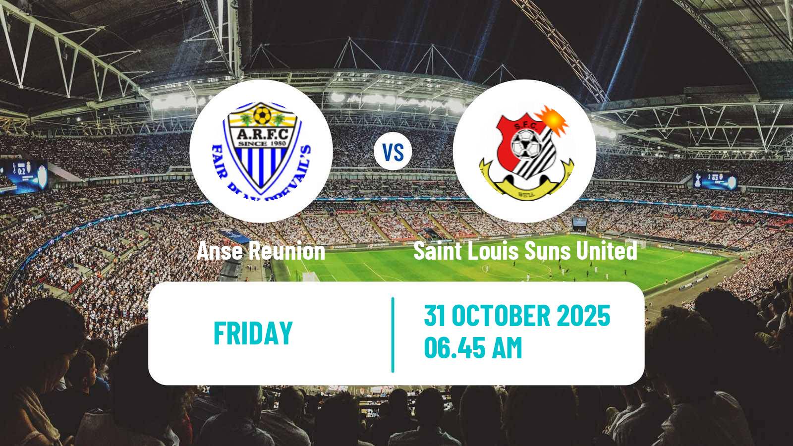 Football Seychelles Premier League Anse Reunion - Saint Louis Suns United