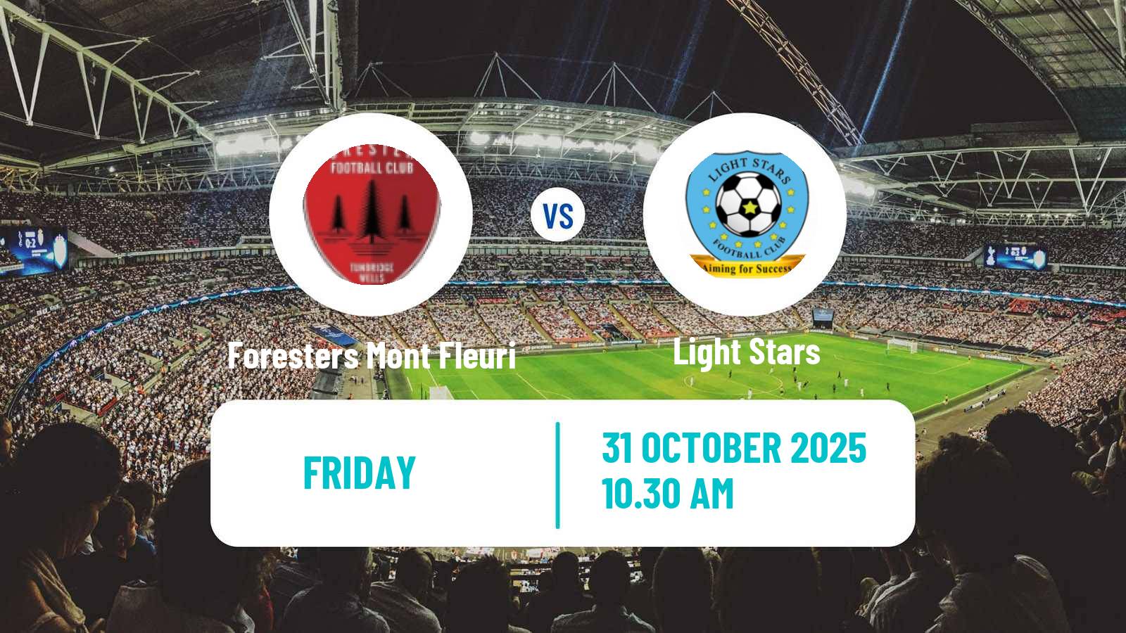 Football Seychelles Premier League Foresters Mont Fleuri - Light Stars