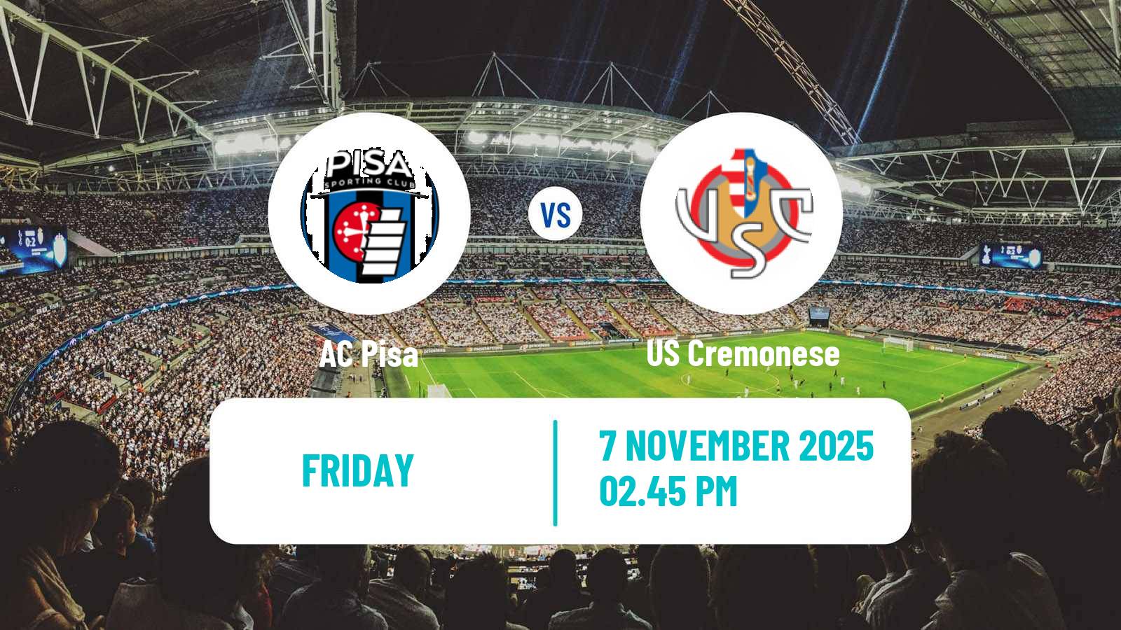 Football Italian Serie A Pisa - Cremonese