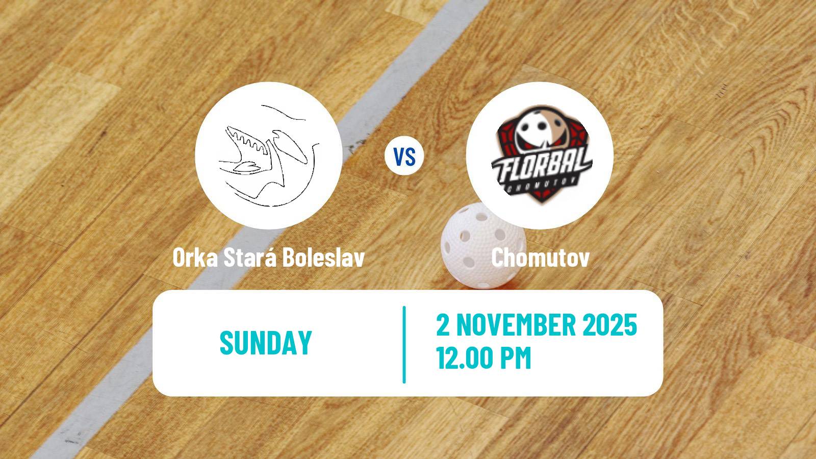 Floorball Czech 1 Liga Floorball Orka Stará Boleslav - Chomutov