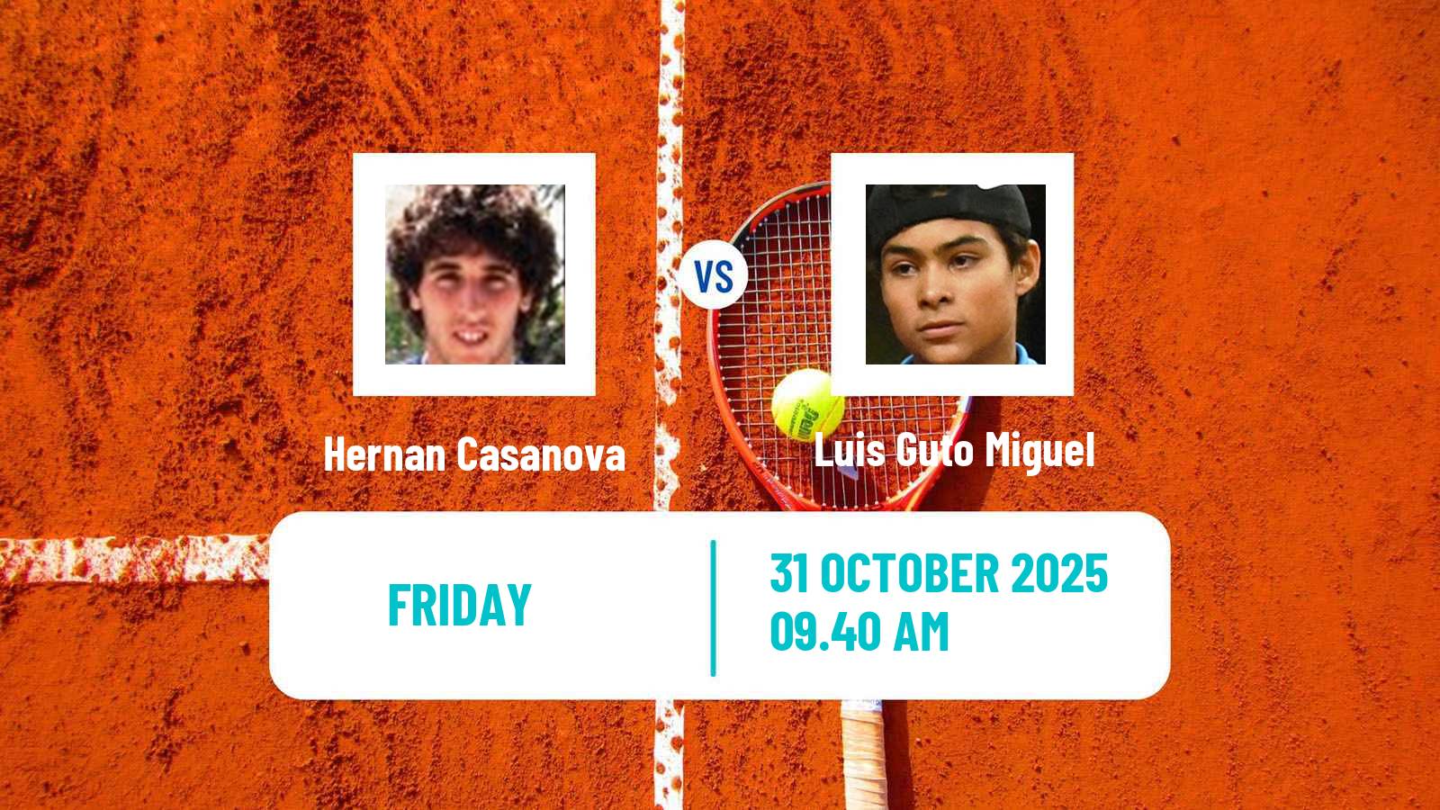 Tennis ITF M25 Lajeado Men Hernan Casanova - Luis Guto Miguel