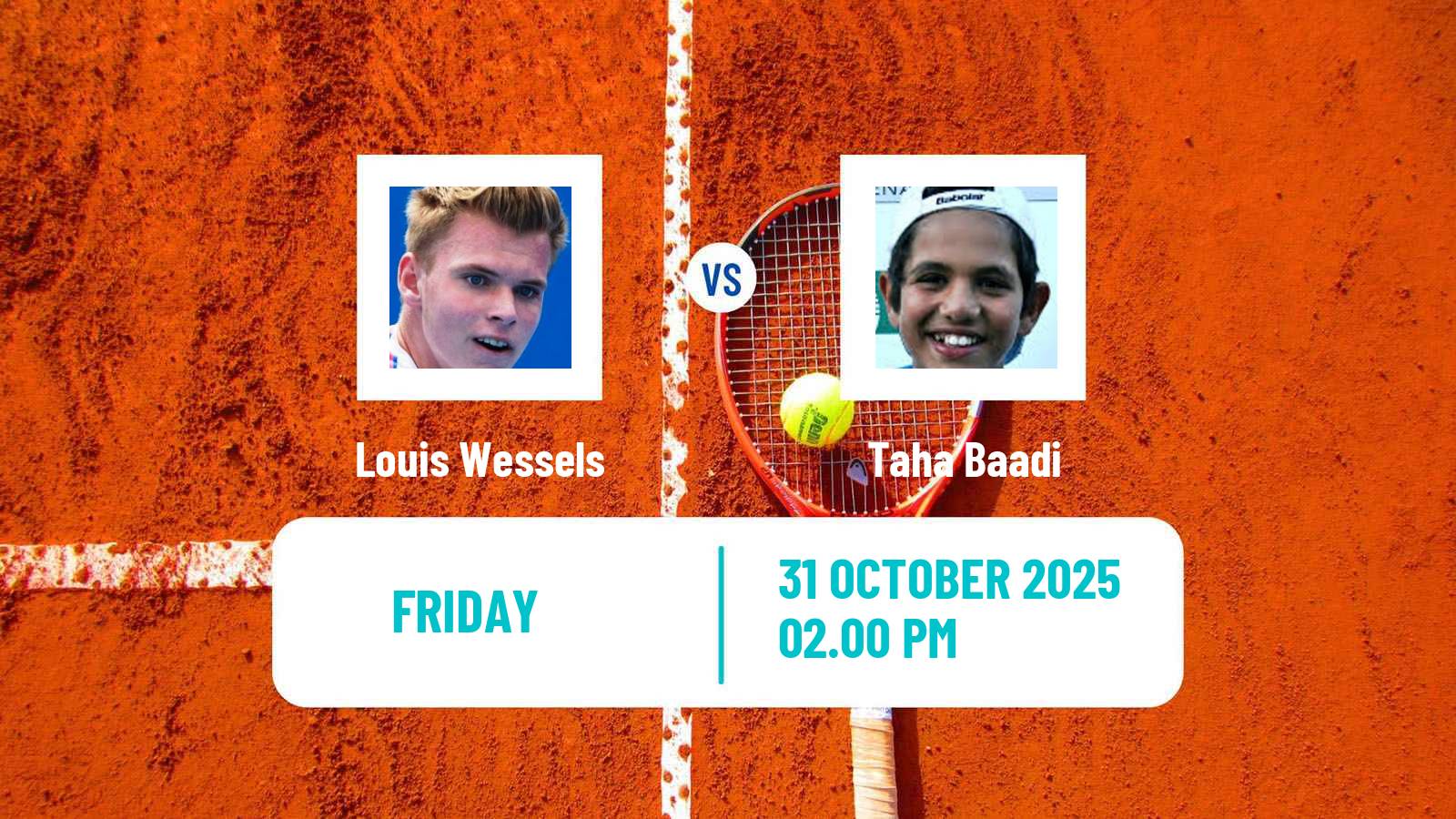 Tennis ITF M15 Trois Rivieres Men Louis Wessels - Taha Baadi