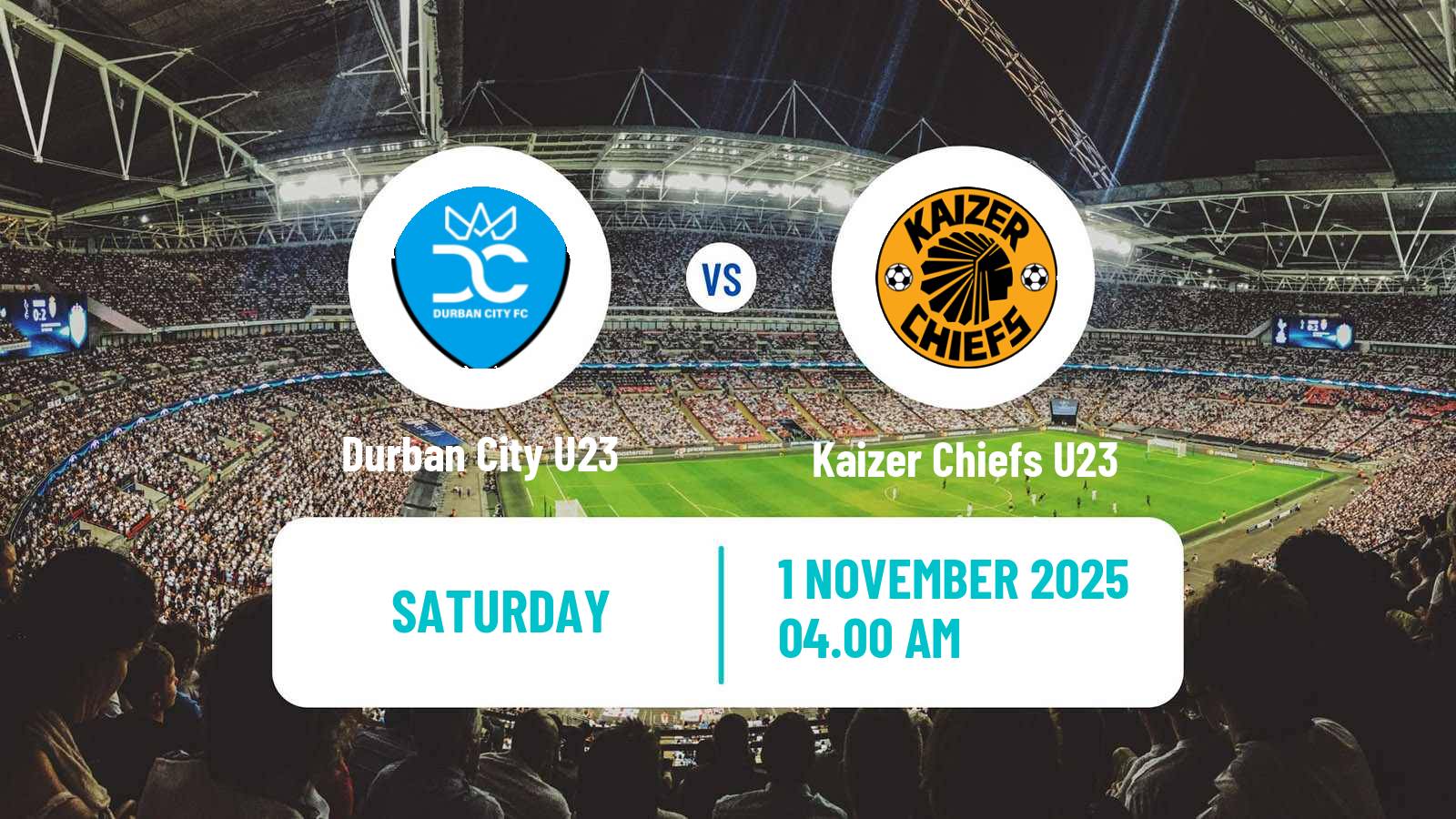 Football South African Diski Challenge Durban City U23 - Kaizer Chiefs U23