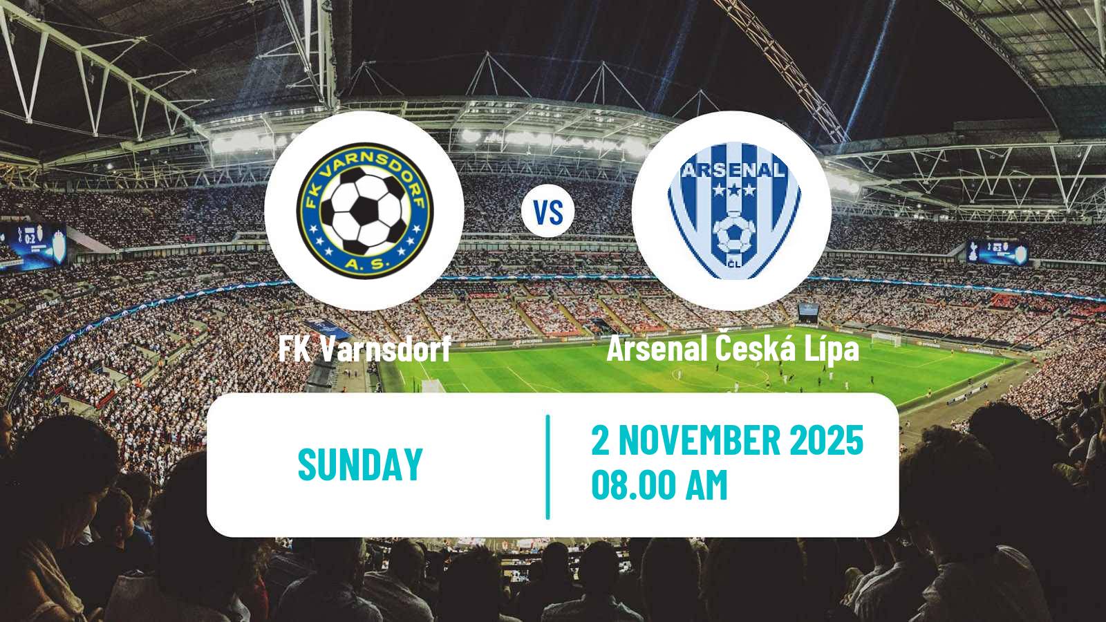 Football Czech CFL Group B Varnsdorf - Arsenal Česká Lípa