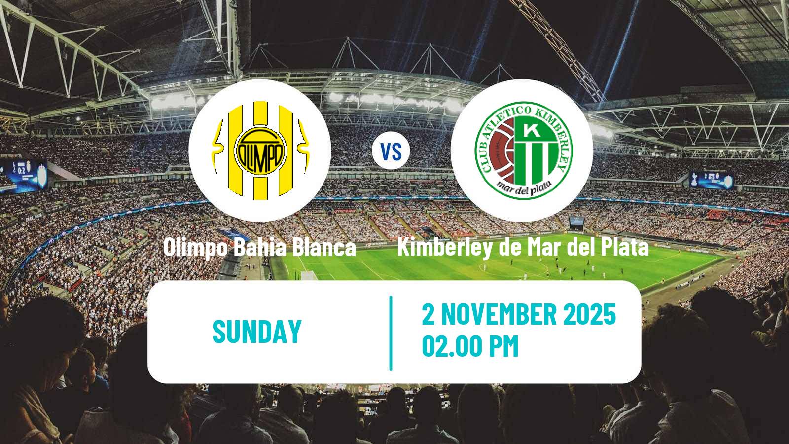 Football Argentinian Torneo Federal Olimpo Bahia Blanca - Kimberley de Mar del Plata