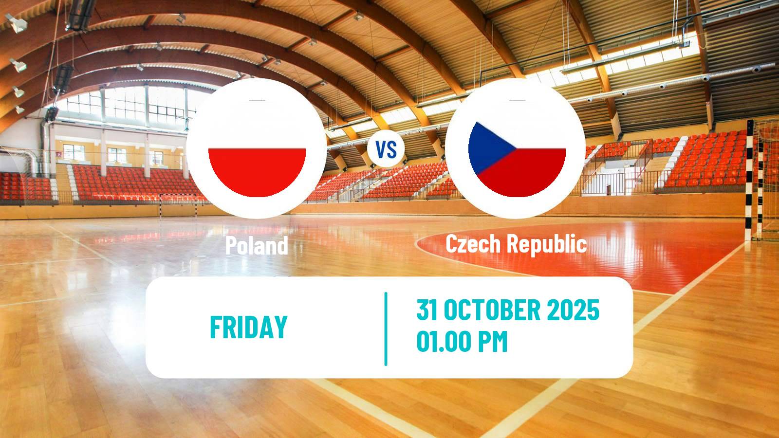 Handball Friendly International Handball Poland - Czech Republic