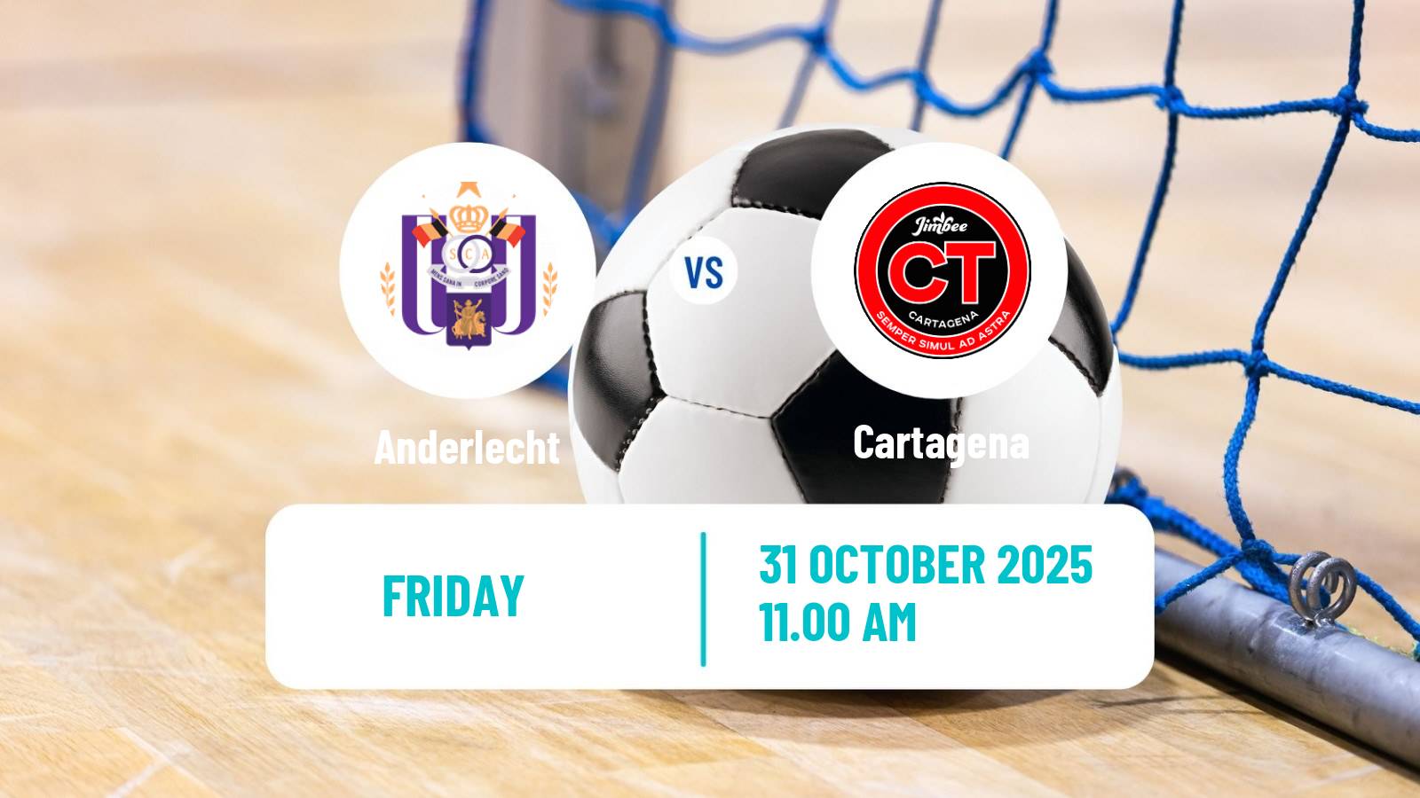 Futsal UEFA Futsal Champions League Anderlecht - Cartagena