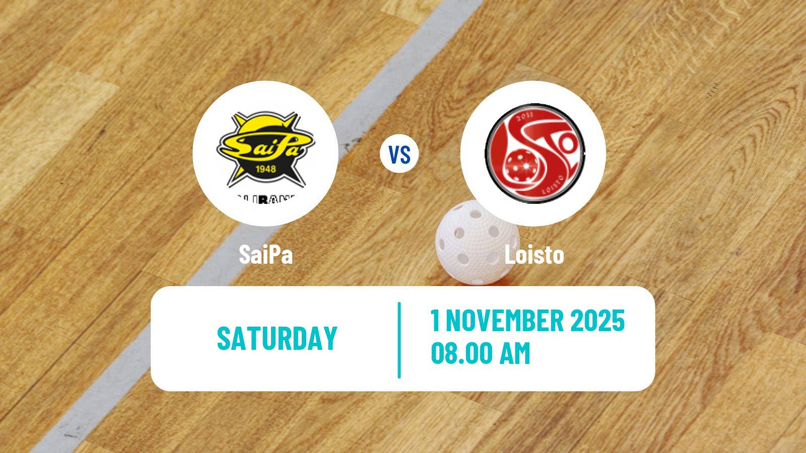 Floorball Finnish F-Liiga Women SaiPa - Loisto