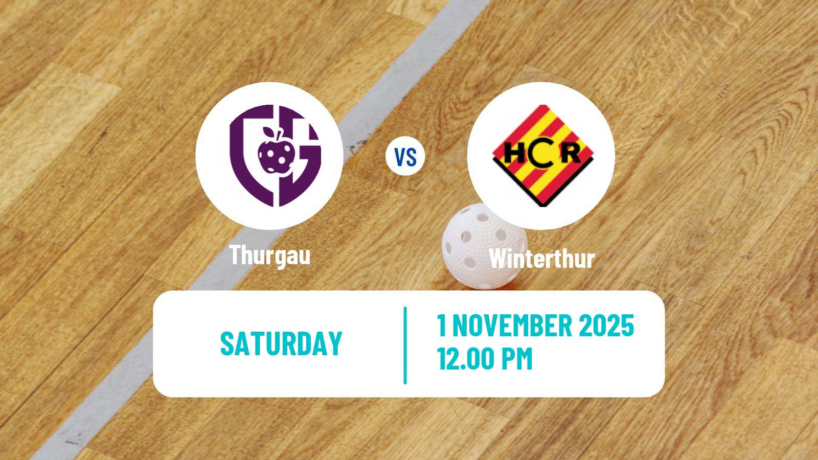 Floorball Swiss NLA Floorball Thurgau - Winterthur