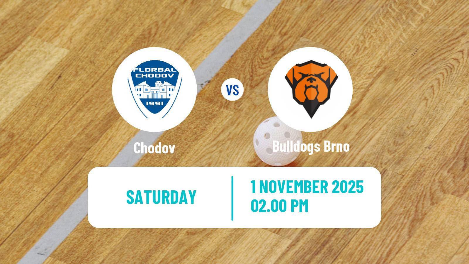 Floorball Czech Extraliga Floorball Women Chodov - Bulldogs Brno