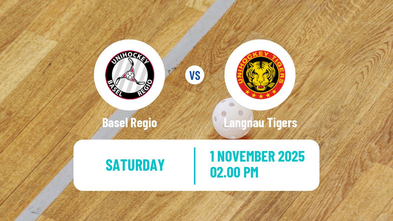 Floorball Swiss NLA Floorball Basel Regio - Langnau Tigers