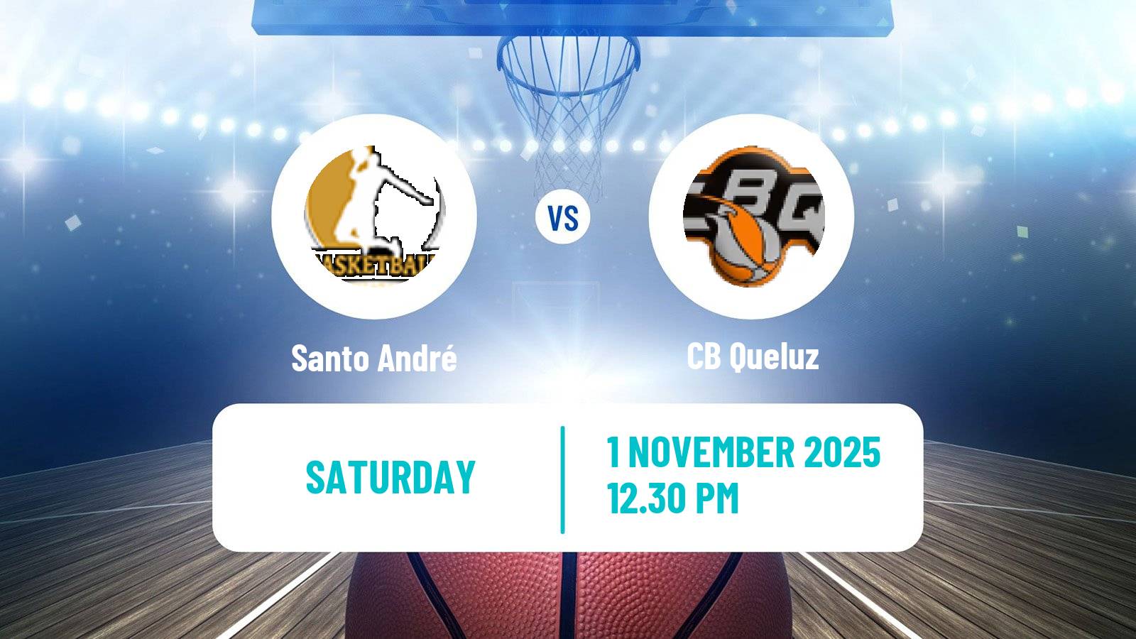 Basketball Portuguese Proliga Basketball Santo André - CB Queluz