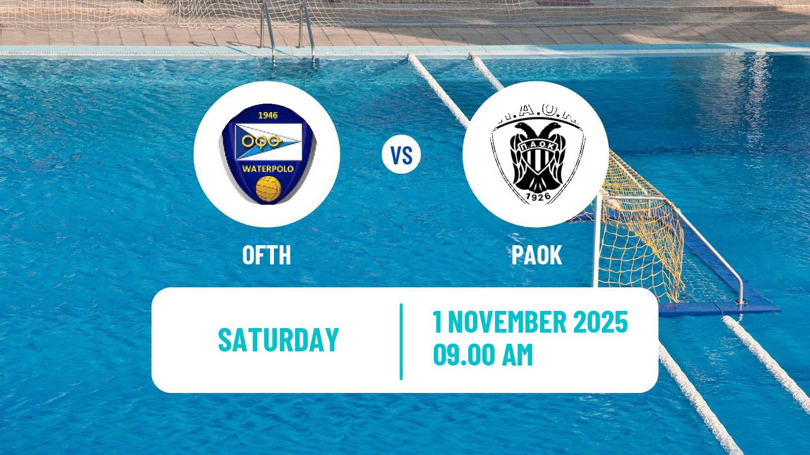 Water polo Greek A1 Water Polo OFTH - PAOK