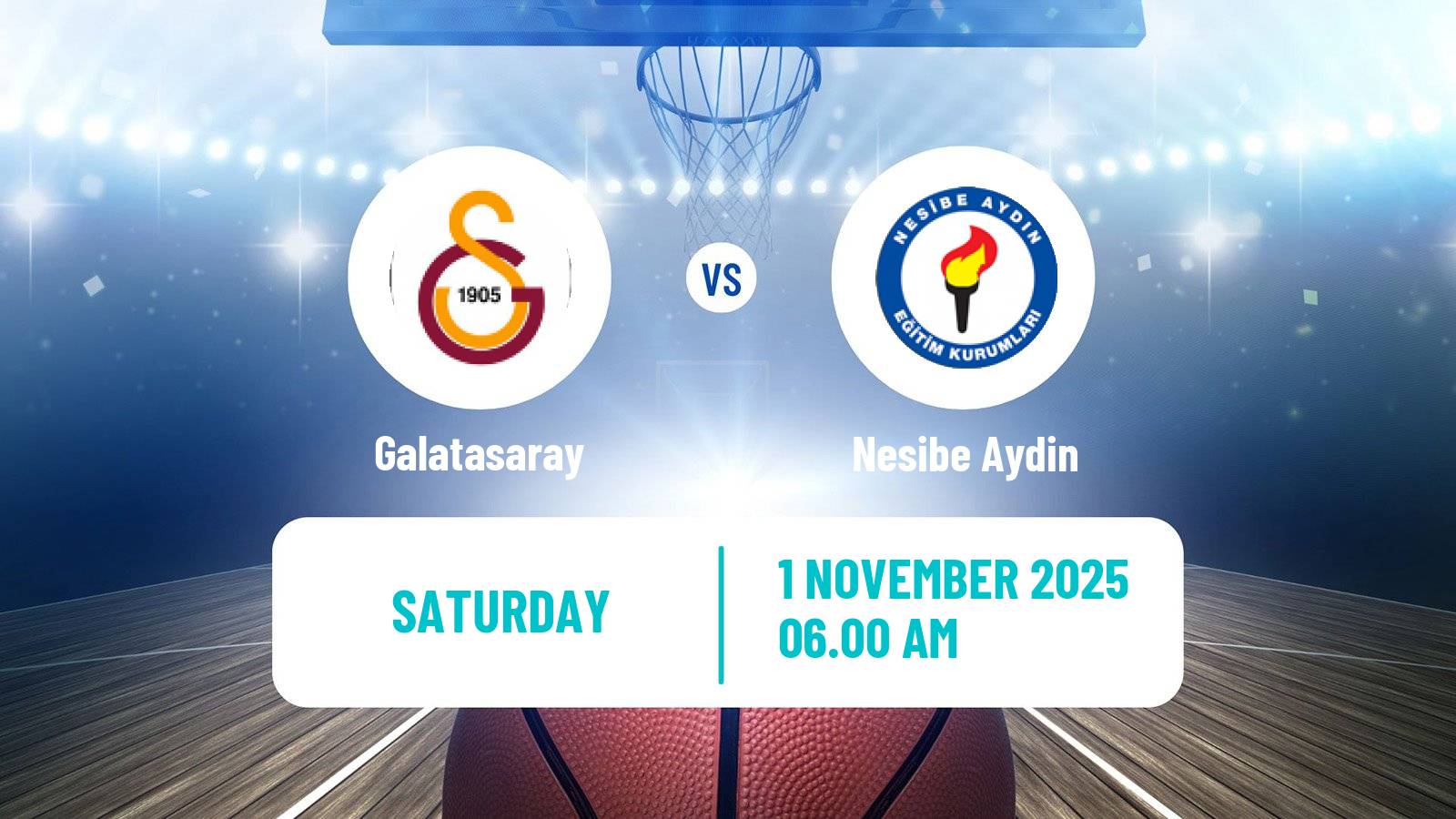 Basketball Turkish Basketball League Women Galatasaray - Nesibe Aydin