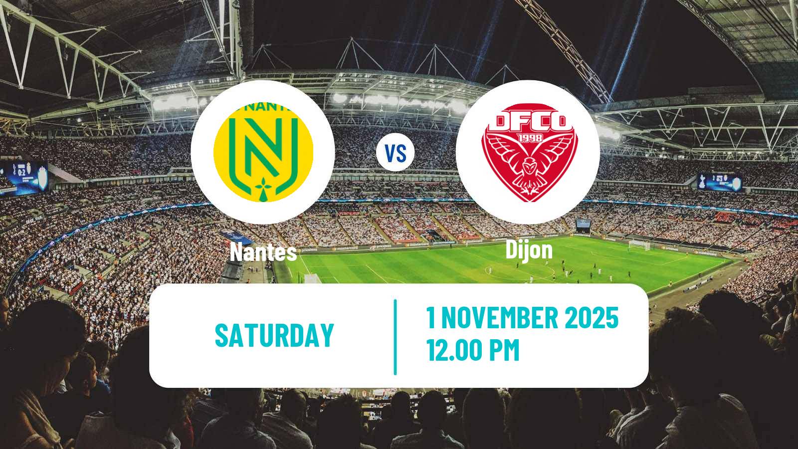 Football French Division 1 Women Nantes - Dijon