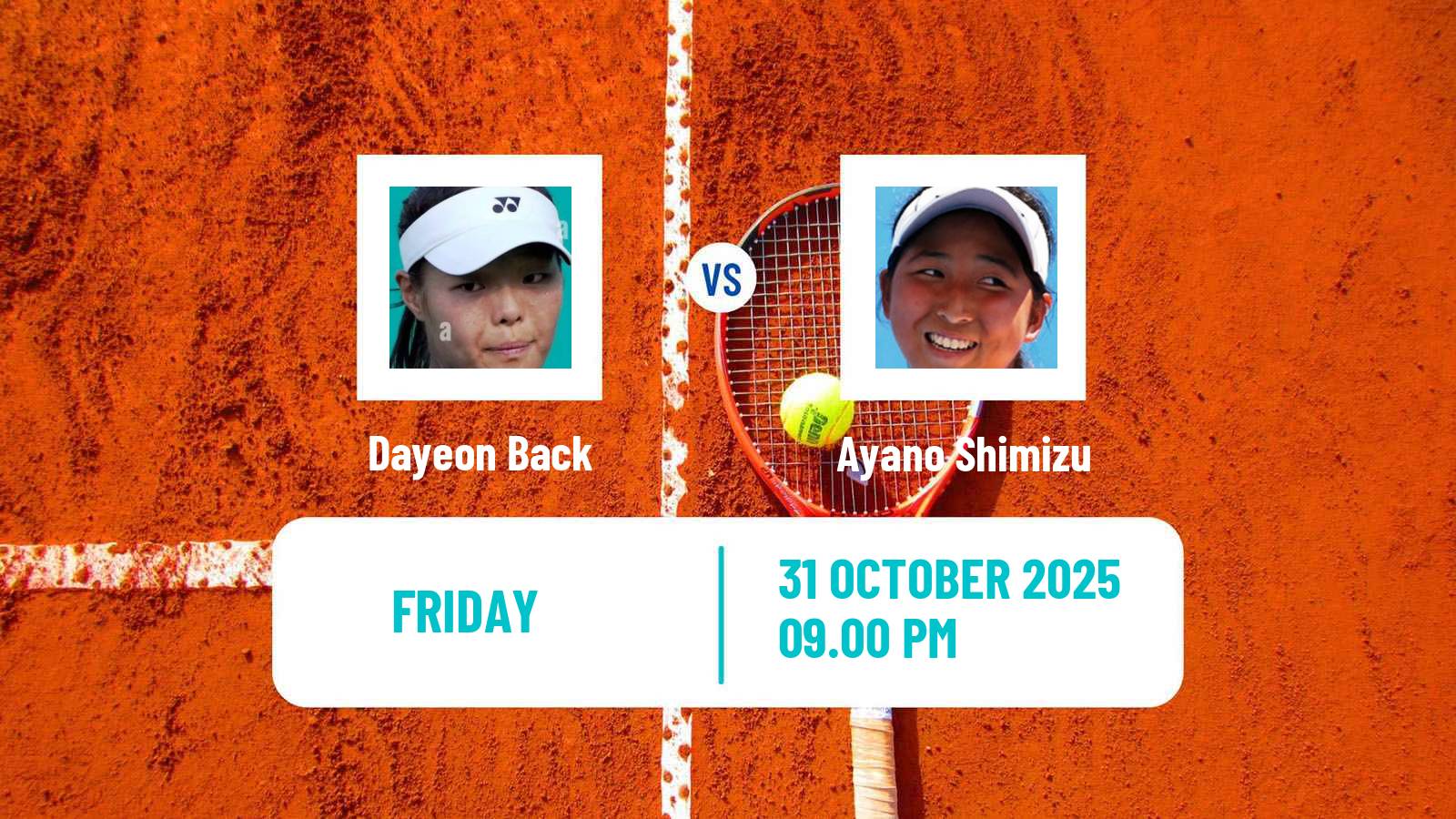 Tennis ITF W35 Makinohara Women Dayeon Back - Ayano Shimizu