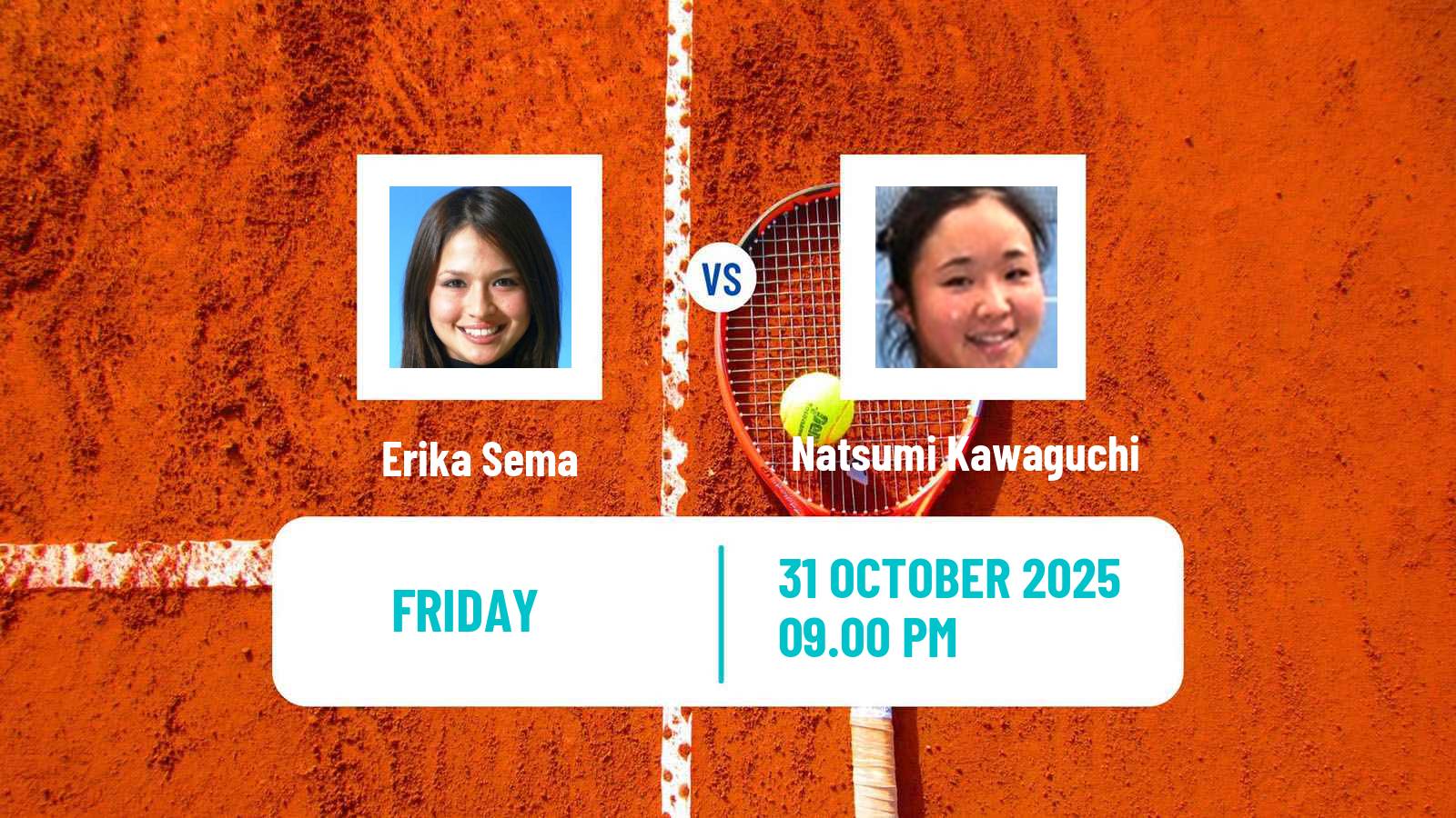 Tennis ITF W35 Brisbane 2 Women Erika Sema - Natsumi Kawaguchi