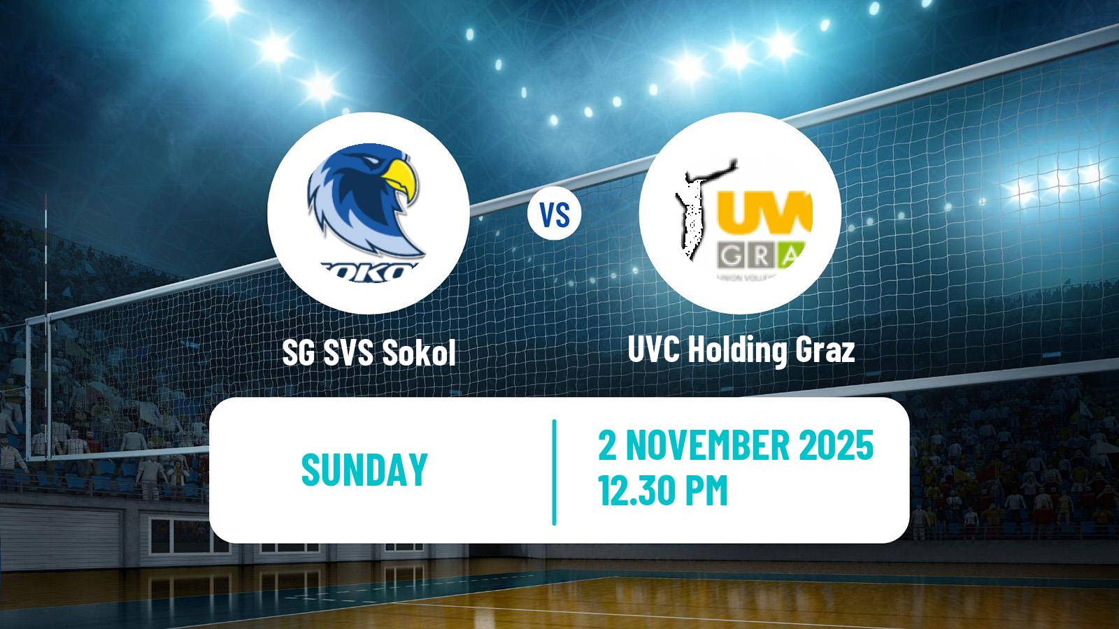 Volleyball Austrian Volley League SG SVS Sokol - UVC Holding Graz