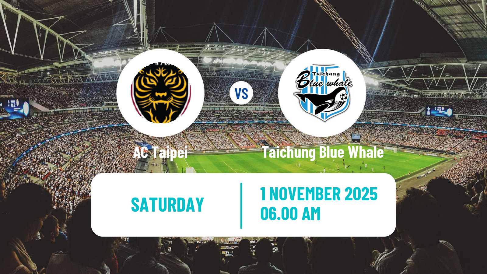 Football Taiwan Football League Women AC Taipei - Taichung Blue Whale